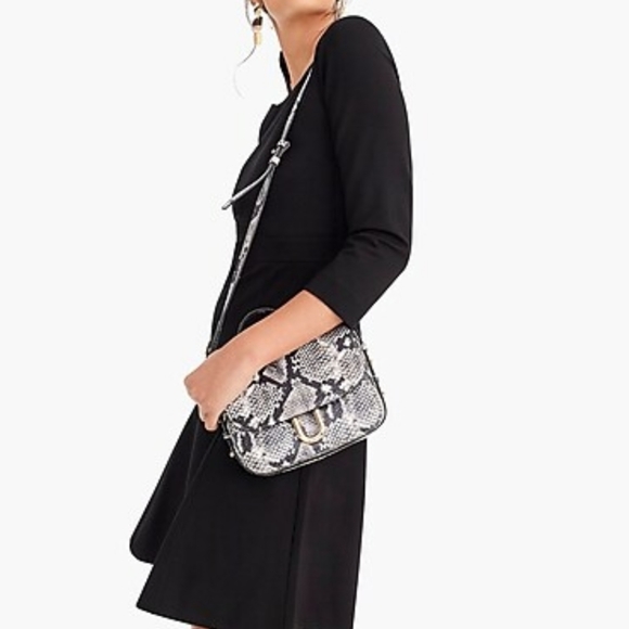 J.Crew Fit & Flare Sheath Dress In Stretch Ponte - Picture 4 of 5